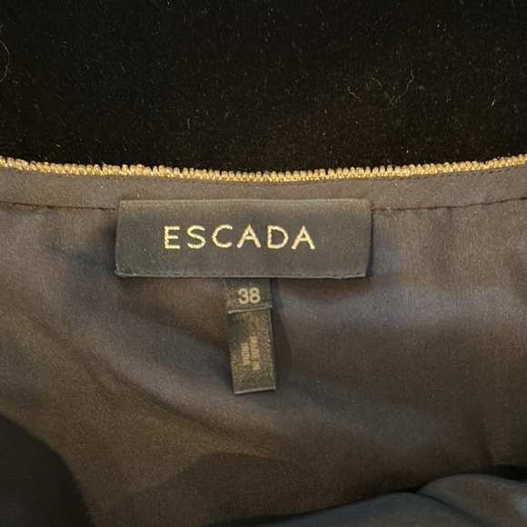RARE Vintage Escada fully Sequined and Lined skirt sz 38 - Picture 4 of 5